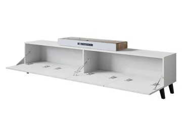 Orvik Tv-bänk 190 cm - grå, brun - Möbler - Tv möbel & mediamöbel - TV bänk & mediabänk