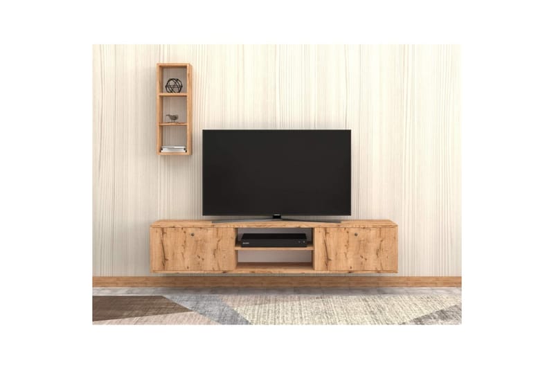 Palgrave Tv-stativ 35 cm - Ek - Möbler - Tv möbel & mediamöbel - Mediastativ & väggfäste