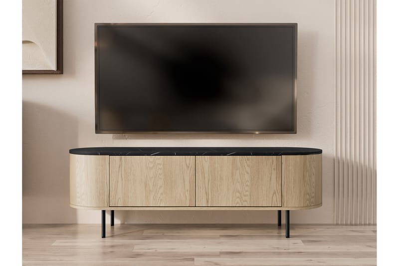 Pantego Tv-bänk 139x40 cm - Brun - Möbler - Tv möbel & mediamöbel - TV bänk & mediabänk