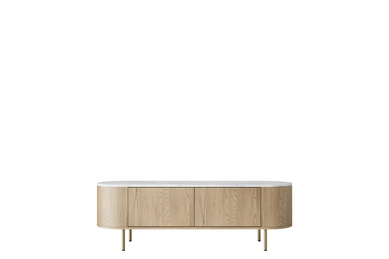 Pantego Tv-bänk 139x40 cm - Brun - Möbler - Tv möbel & mediamöbel - TV bänk & mediabänk