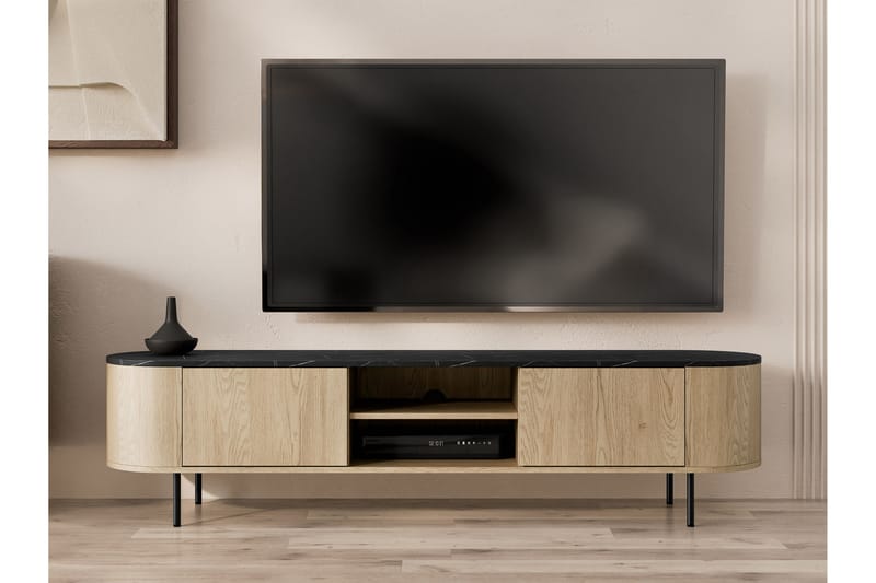 Pantego Tv-bänk 184x40 cm - Brun - Möbler - Tv möbel & mediamöbel - TV bänk & mediabänk