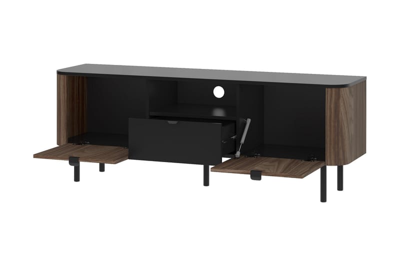 Pollena Tv-bänk 151x39 cm - Brun - Möbler - Tv möbel & mediamöbel - TV bänk & mediabänk