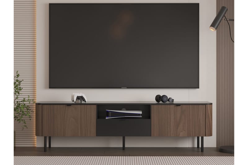 Pollena Tv-bänk 200x39 cm - Beige - Möbler - Tv möbel & mediamöbel - TV bänk & mediabänk