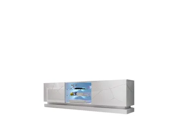Qiu Tv-bänk 200 cm - Vit - Möbler - Tv möbel & mediamöbel - TV bänk & mediabänk