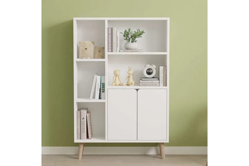 Quorana Bokhylla 25 cm - Vit - Förvaring - Hylla - Bokhylla