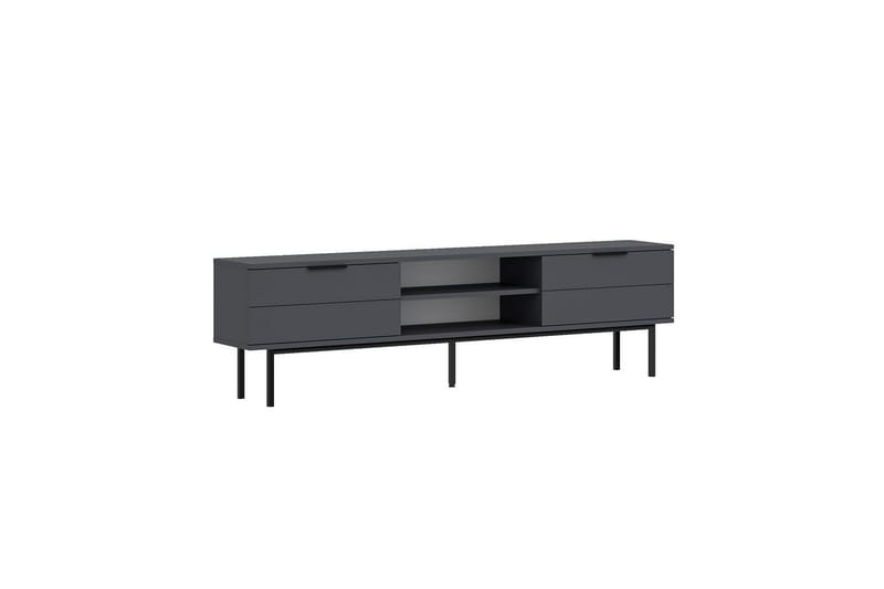 Ranjit Tv-bänk 180 cm - Antracit - Möbler - Tv möbel & mediamöbel - TV bänk & mediabänk
