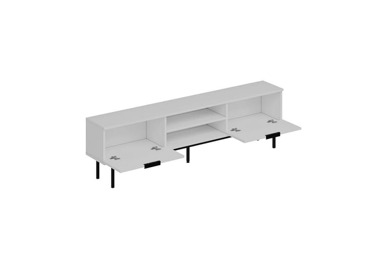 Ranjit Tv-bänk 180 cm - Vit - Möbler - Tv möbel & mediamöbel - TV bänk & mediabänk