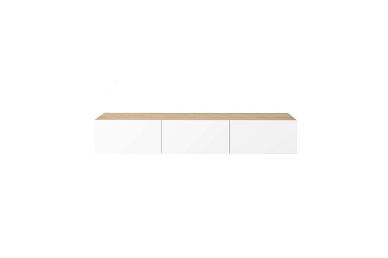 Rasab Tv-bänk 180 cm - Brun/Vit - Möbler - Tv möbel & mediamöbel - TV bänk & mediabänk