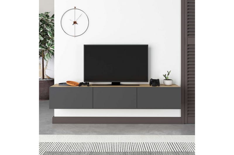 Rasab Tv-bänk 180 cm - Svart - Möbler - Tv möbel & mediamöbel - TV bänk & mediabänk