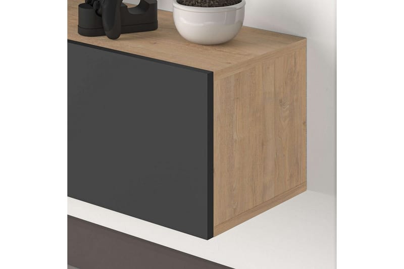 Rasab Tv-bänk 180 cm - Svart - Möbler - Tv möbel & mediamöbel - TV bänk & mediabänk