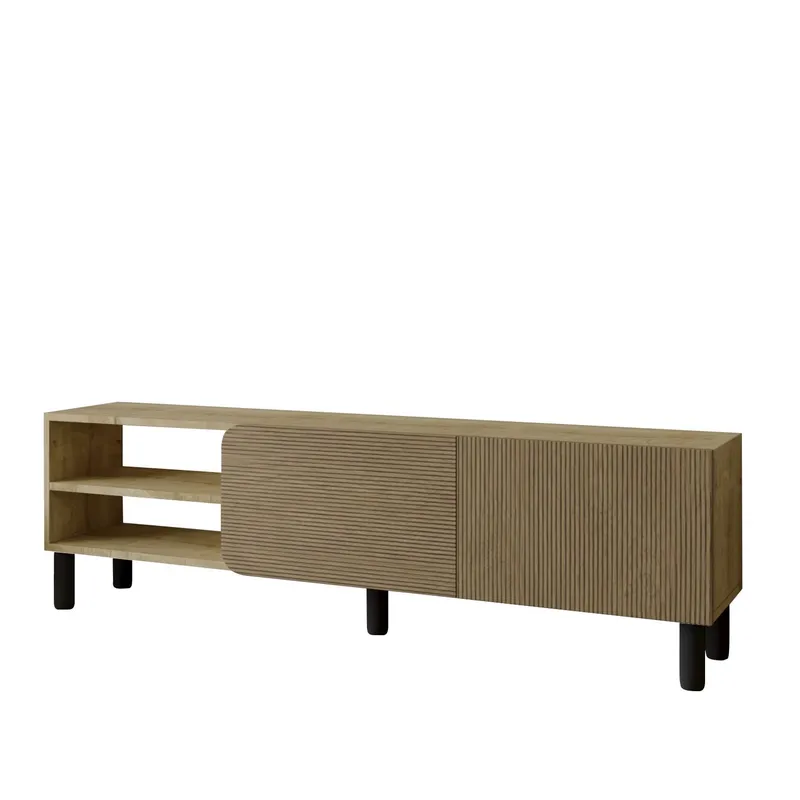 Relento Tv-bänk 150 cm - varm ek, sapphire-ek - Möbler - Tv möbel & mediamöbel - TV bänk & mediabänk