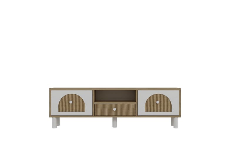 Rion Tv-bänk 140 cm - Beige - Möbler - Tv möbel & mediamöbel - TV bänk & mediabänk