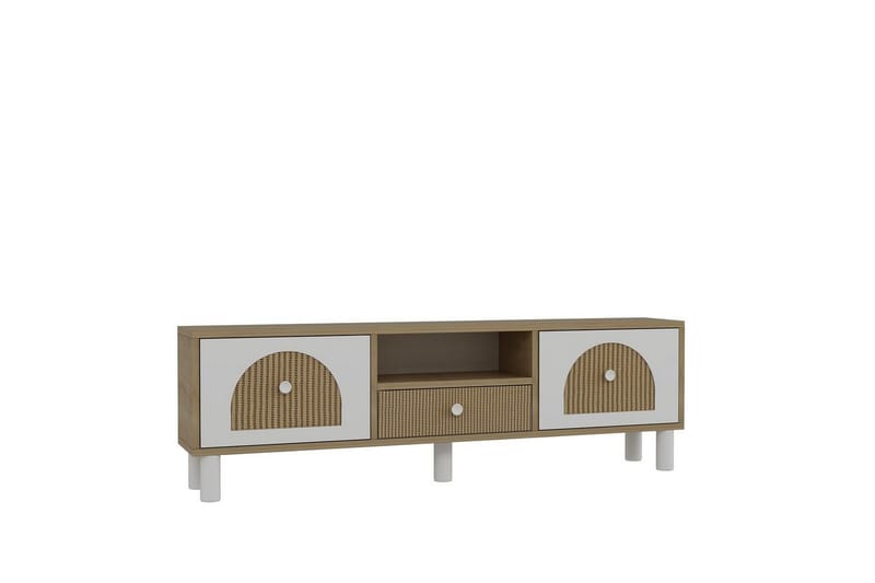 Rion Tv-bänk 140 cm - Beige - Möbler - Tv möbel & mediamöbel - TV bänk & mediabänk