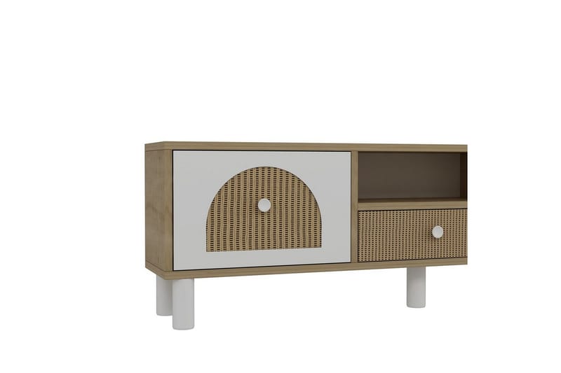 Rion Tv-bänk 140 cm - Beige - Möbler - Tv möbel & mediamöbel - TV bänk & mediabänk
