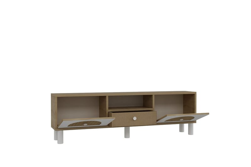 Rion Tv-bänk 140 cm - Beige - Möbler - Tv möbel & mediamöbel - TV bänk & mediabänk
