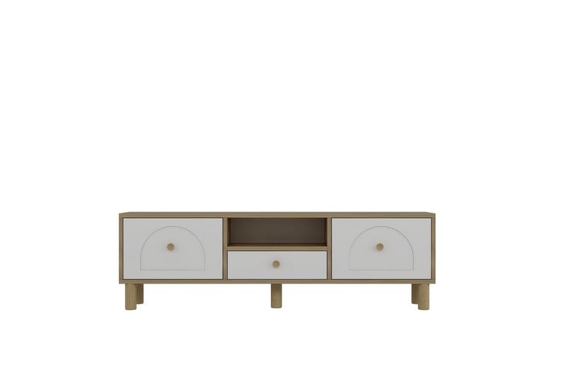 Rion Tv-bänk 140 cm - Vit - Möbler - Tv möbel & mediamöbel - TV bänk & mediabänk