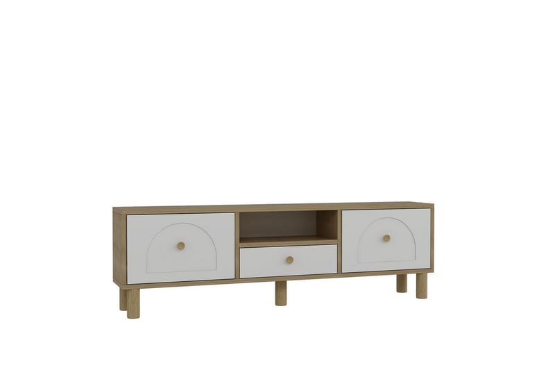 Rion Tv-bänk 140 cm - Vit - Möbler - Tv möbel & mediamöbel - TV bänk & mediabänk