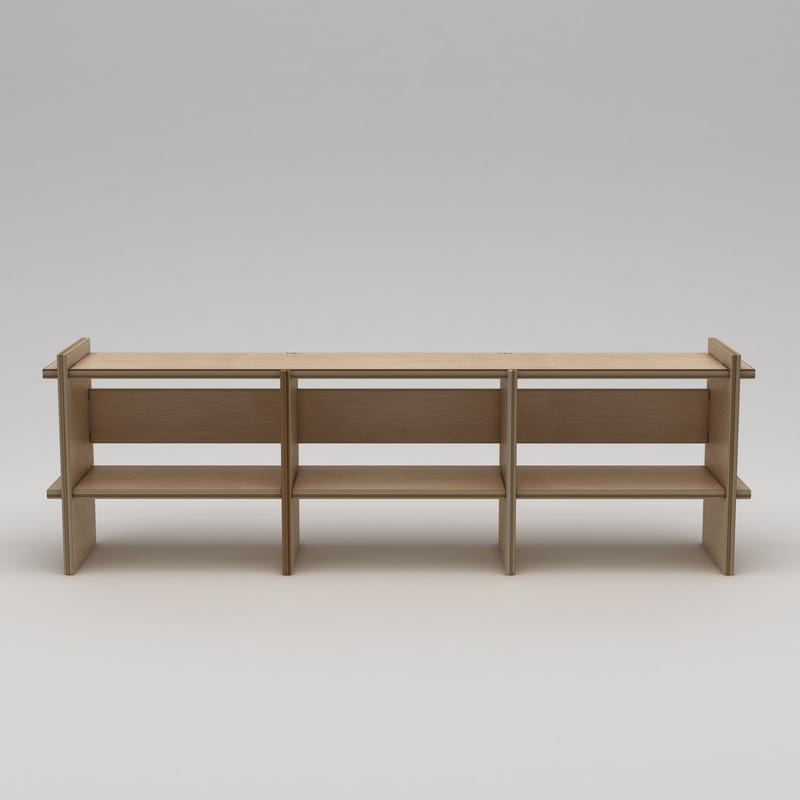 Ropira TV-bänk 220 cm - Naturträ - Möbler - Tv möbel & mediamöbel - Mediastativ & väggfäste