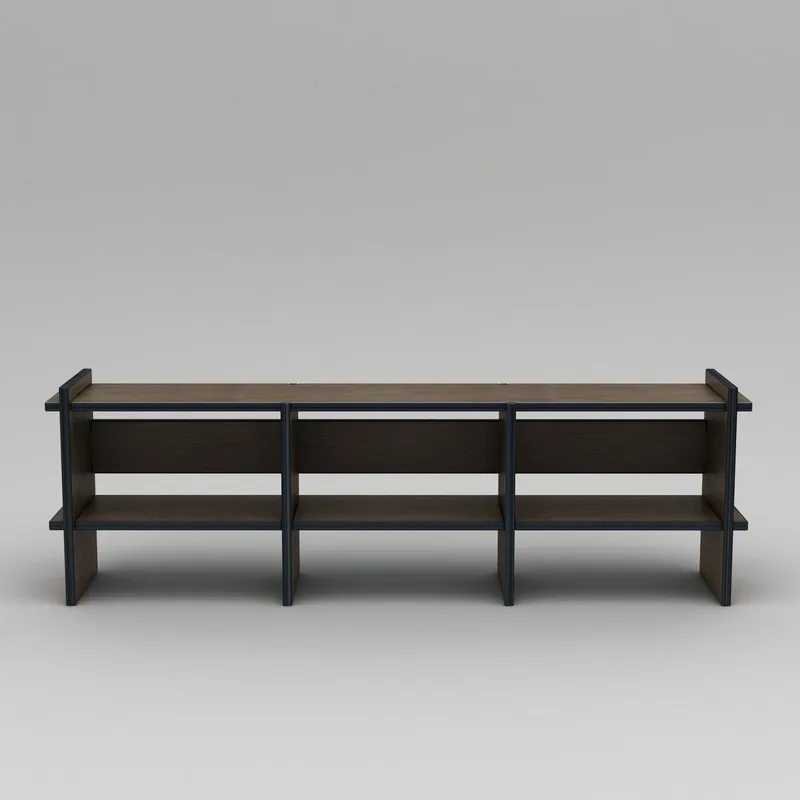 Ropira TV-bänk 220 cm - Valnöt - Möbler - Tv möbel & mediamöbel - Mediastativ & väggfäste