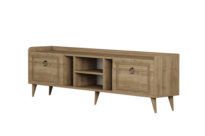 Rudy Tv-bänk 180x35 cm Brun - Hanah Home - Möbler - Tv möbel & mediamöbel - TV bänk & mediabänk