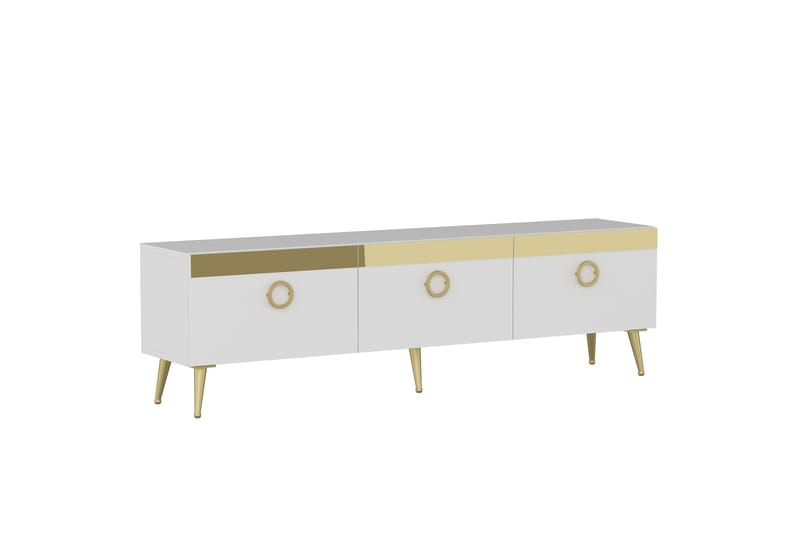 Safar Tv-bänk 150 cm, Vit