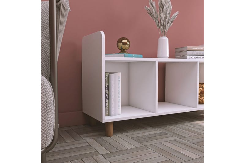 Sakarya Tv-bänk 115,2 cm - Vit - Möbler - Tv möbel & mediamöbel - TV bänk & mediabänk