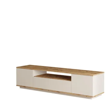 Sarnor TV-bänk 180x44,6x44,5 cm - Atlantic Pine och Cashmere - Möbler - Tv möbel & mediamöbel - TV bänk & mediabänk