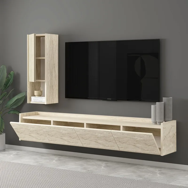 Semoure Tv-Bänk 160 cm - Möbler - Tv möbel & mediamöbel - TV bänk & mediabänk
