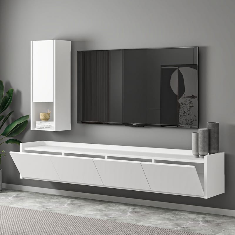 Semoure Tv-Bänk 160 cm - Möbler - Tv möbel & mediamöbel - TV bänk & mediabänk