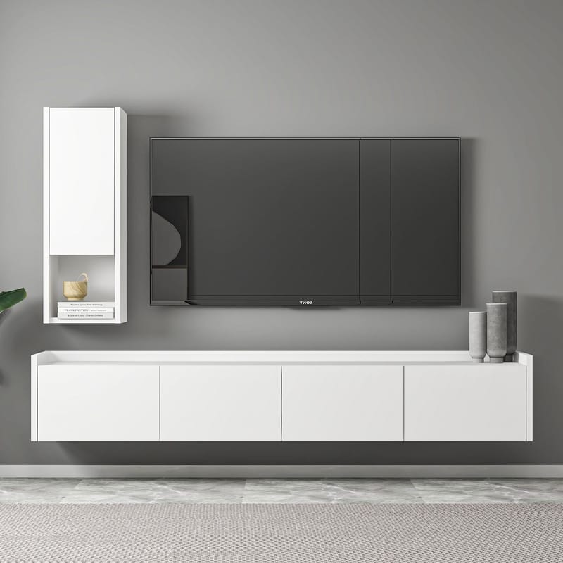 Semoure Tv-Bänk 160 cm - Möbler - Tv möbel & mediamöbel - TV bänk & mediabänk