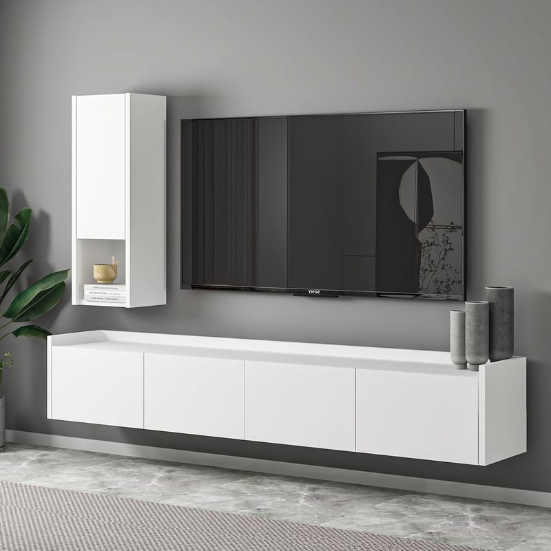 Semoure Tv-Bänk 160 cm - Möbler - Tv möbel & mediamöbel - TV bänk & mediabänk
