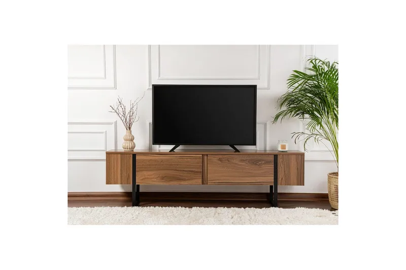 Serenity Tv-bänk 50 cm - Svart - Möbler - Tv möbel & mediamöbel - TV bänk & mediabänk