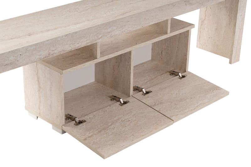 Shanah Tv-bänk 180x31 cm - Travertin - Möbler - Tv möbel & mediamöbel - TV bänk & mediabänk