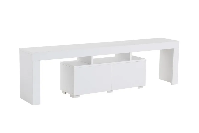 Shanah Tv-bänk 180x31 cm - Vit - Möbler - Tv möbel & mediamöbel - TV bänk & mediabänk