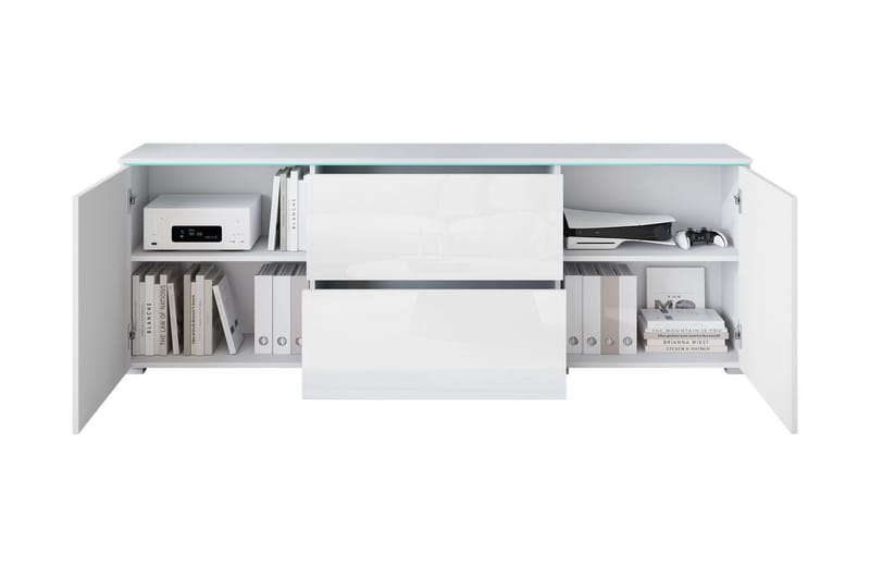 Sherie Tv-bänk 180 cm - Brun - Möbler - Tv möbel & mediamöbel - TV bänk & mediabänk