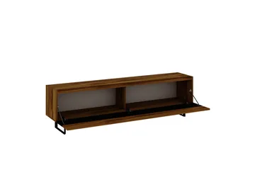 Sign Golvstående Tv-bänk 180 cm med Förvaring i Trä - Brun - Möbler - Tv möbel & mediamöbel - TV bänk & mediabänk
