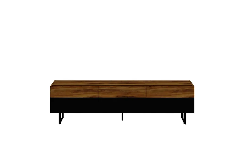 Sign Golvstående Tv-bänk 180 cm med Förvaring i Trä - Brun - Möbler - Tv möbel & mediamöbel - TV bänk & mediabänk