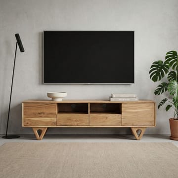 Sorric TV-bänk 160 cm - Varm ljusbrun - Möbler - Tv möbel & mediamöbel - TV bänk & mediabänk