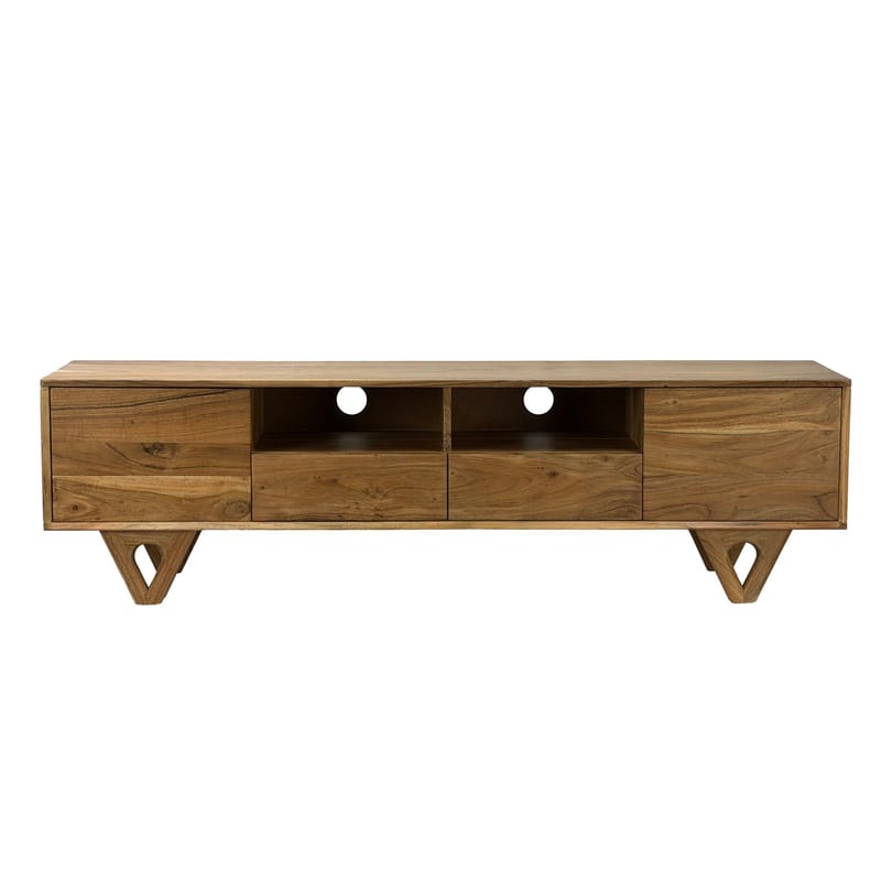 Sorric TV-bänk 160 cm - Varm ljusbrun - Möbler - Tv möbel & mediamöbel - TV bänk & mediabänk