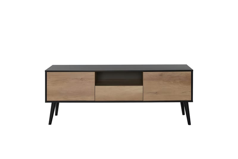 Sosan Tv-bänk 160 cm - Taupe/Svart - Möbler - Tv möbel & mediamöbel - TV bänk & mediabänk