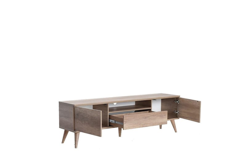 Sosan Tv-bänk 180 cm - Ljusbrun - Möbler - Tv möbel & mediamöbel - TV bänk & mediabänk