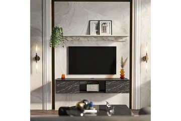Sovric Tv-bänk 140 cm - Vit - Möbler - Tv möbel & mediamöbel - TV bänk & mediabänk