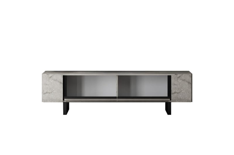 Sozi Tv-bänk 180 cm - Svart/Grå - Möbler - Tv möbel & mediamöbel - TV bänk & mediabänk
