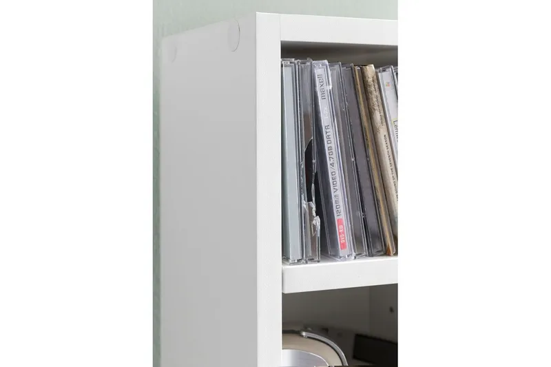 Stående hylla Wohnling Melaminbelagd spånskiva bokförvaring modern - Förvaring - Hylla - Bokhylla