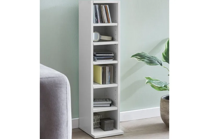 Stående hylla Wohnling Melaminbelagd spånskiva bokförvaring modern - Förvaring - Hylla - Bokhylla