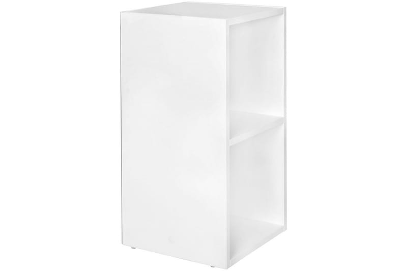 Stående hylla Wohnling melaminbelagd spånskiva med förvaringsutrymme, modern stil Vit - Vit - Förvaring - Hylla - Hyllplan & hyllkonsol