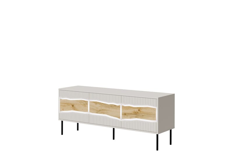 Stintino Tv-bänk 144x40 cm - Beige/Brun - Möbler - Tv möbel & mediamöbel - TV bänk & mediabänk