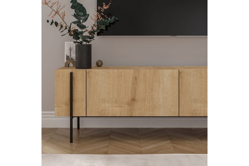 Stira Tv-bänk 160 cm - Natural - Möbler - Tv möbel & mediamöbel - TV bänk & mediabänk