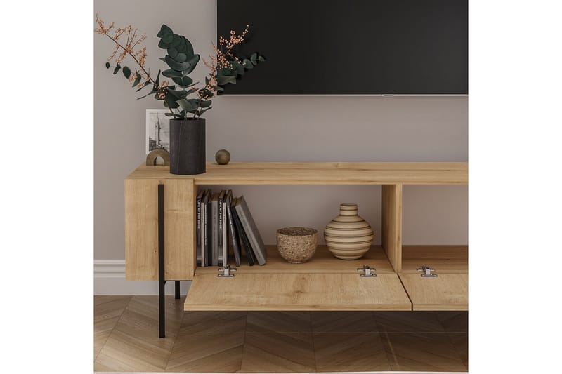 Stira Tv-bänk 160 cm - Natural - Möbler - Tv möbel & mediamöbel - TV bänk & mediabänk