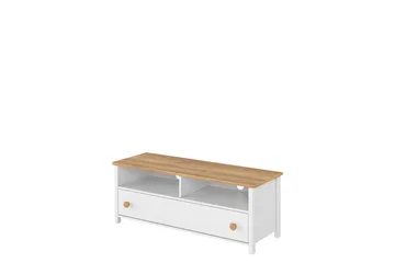 Storys Tv-bänk 120x42 cm - Vit - Möbler - Tv möbel & mediamöbel - TV bänk & mediabänk